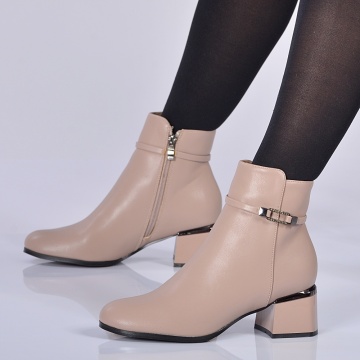 Botine Cristall Bej-Need 4 Shoes