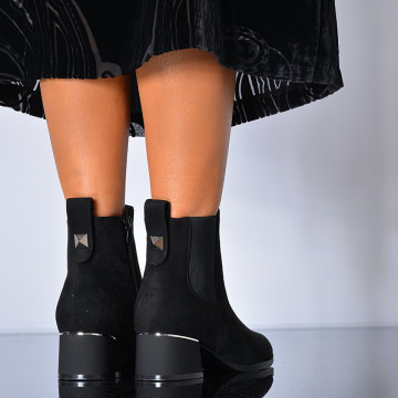 Botine Ingrid 2 Negre - Need 4 Shoes