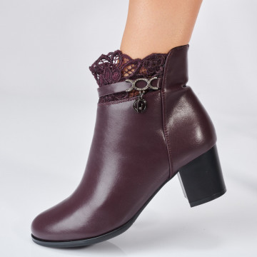 Botine Rania Bordo-Need 4 Shoes