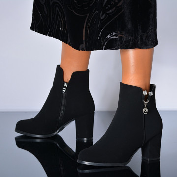 Botine Salma Negre