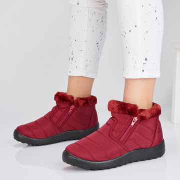 Cizme Dama Imblanite Alvaro Rosii- Need 4 Shoes