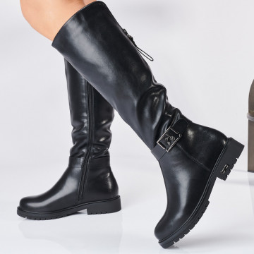 Cizme Dama Imblanite Clarice 3 Negre - Need 4 Shoes