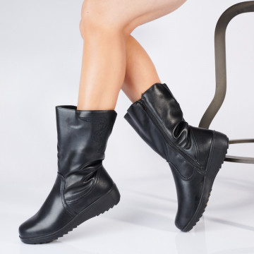 Cizme Dama Imblanite Filomina   Negre - Need 4 Shoes