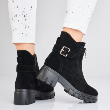Ghete Dama Casual Aime Negre-Need 4 Shoes