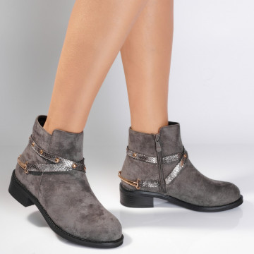 Ghete Dama Casual Camelia Gri-Need 4 Shoes