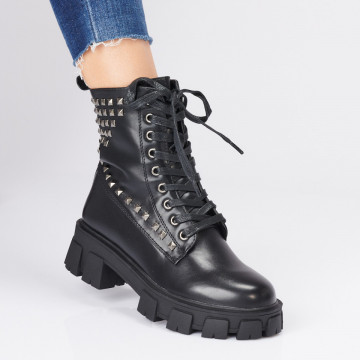 Ghete Dama Casual Rodin Negre-Need 4 Shoes