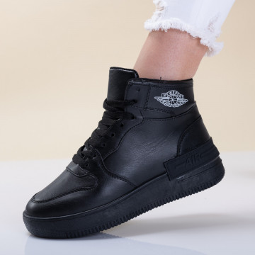 Ghete Dama Cortez Negri-Need 4 Shoes