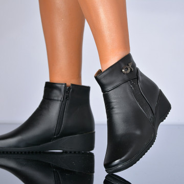 Ghete Dama imblanite Anca Negre - Need 4 Shoes