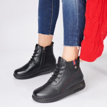 Ghete Dama Imblanite Carlota Negre - Need 4 Shoes