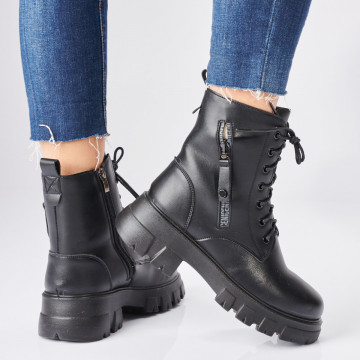 Ghete Dama Imblanite Juana Negre - Need 4 Shoes