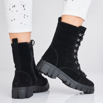 Ghete Dama Imblanite Ludres 2 Negre-Need 4 Shoes