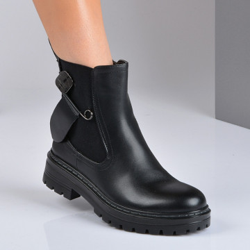 Ghete Dama Imblanite Sandy Negre - Need 4 Shoes