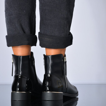 Ghete Dama Imblanite Scarlett Negre - Need 4 Shoes