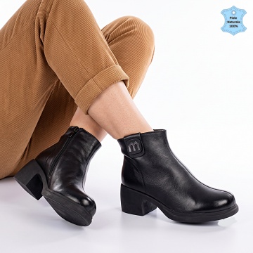 Ghete Dama Piele Naturala Wella Negre