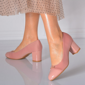 Pantofi Cu Toc Dama Lora Roz- Need 4 Shoes