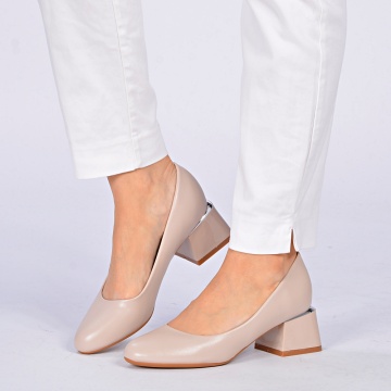 Pantofi Cu Toc Dama Senna 2 Beige