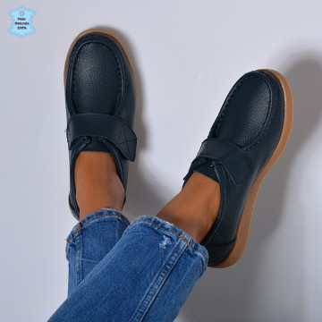 Pantofi Dama Piele Naturala Zora 4 Navy- Need 4 Shoes