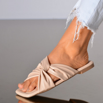 Papuci dama Hilary Bej- Need 4 Shoes