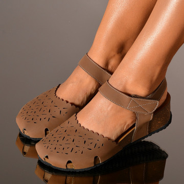 Sandale Cu Platforma Lisandra Maro- Need 4 Shoes