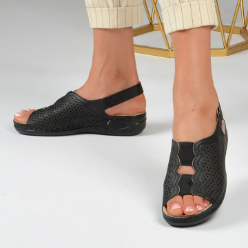 Sandale Dama  Ivona Negre - Need 4 Shoes
