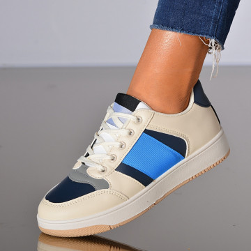 Adidasi Dama Jenifer Alb/Navy- Need 4 Shoes