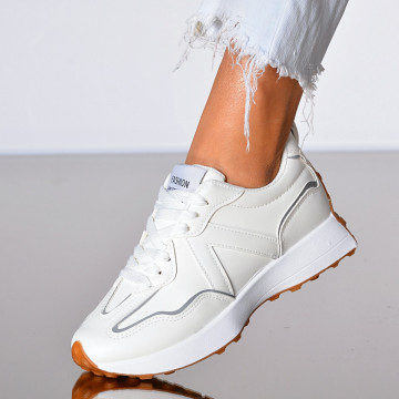 Adidasi Dama Lumya Albi- Need 4 Shoes
