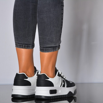 Adidasi Dama Nemo Alb/Negru- Need 4 Shoes