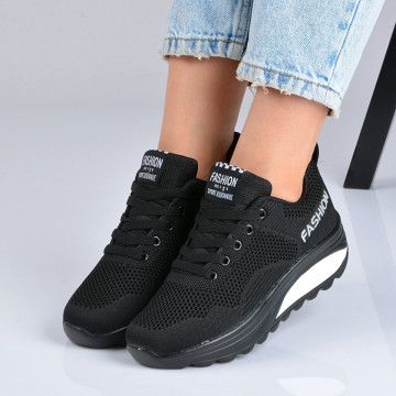 Adidasi Dama Zena 14 Negru/Alb- Need 4 Shoes