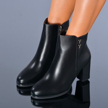 Botine Clarabel Negre - Need 4 Shoes