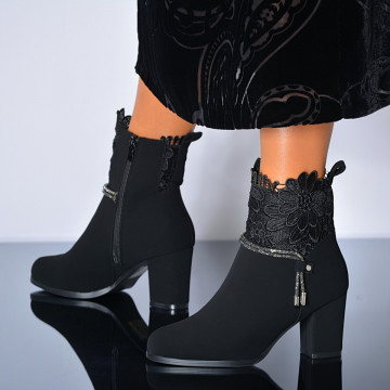 Botine Creola 2 Negre - Need 4 Shoes