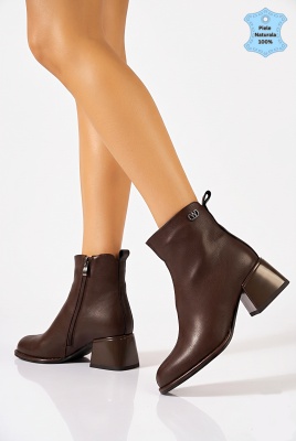 Botine Dama Piele Naturala Fifi Maro