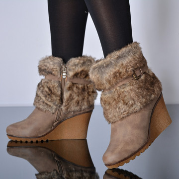 Botine Narina Kaki - Need 4 Shoes