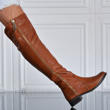 Cizme Dama Imblanite Andela Camel- Need 4 Shoes