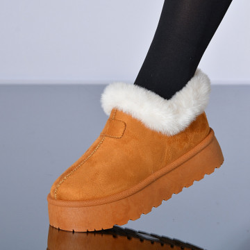 Cizme Dama Imblanite Aryna 2 Camel- Need 4 Shoes