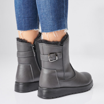 Cizme Dama Imblanite Karim Gri- Need 4 Shoes