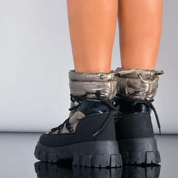 Cizme Dama Imblanite Moon Aurii- Need 4 Shoes