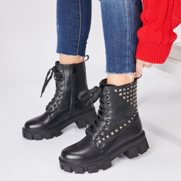 Ghete Dama Casual Rodin Negre-Need 4 Shoes