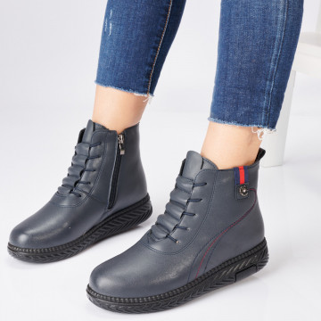 Ghete Dama Imblanite Carlota Navy- Need 4 Shoes