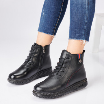 Ghete Dama Imblanite Carlota Negre - Need 4 Shoes