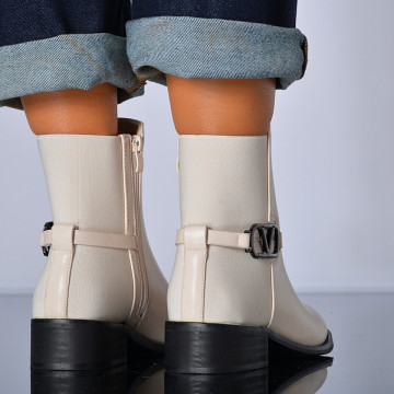Ghete Dama Imblanite Neta Bej- Need 4 Shoes