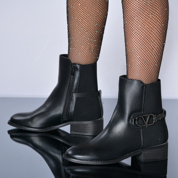 Ghete Dama Imblanite Neta Negre - Need 4 Shoes