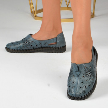 Pantofi Casual Dama Eva 4 Blue - Need 4 Shoes