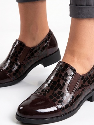 Pantofi Casual Dama Marga 6 Bordo