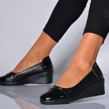 Pantofi Cu Platforma Tamina Negri - Need 4 Shoes