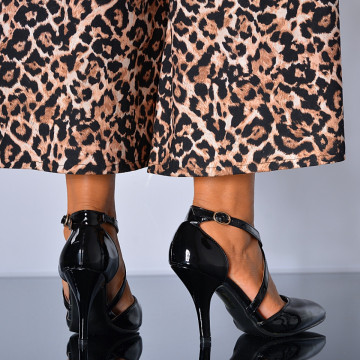 Pantofi Cu Toc Dama Catrice 3 Negri - Need 4 Shoes