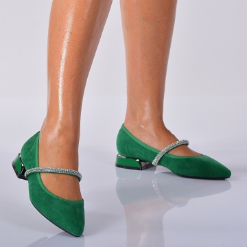 Pantofi Cu Toc Dama Flavy 2 Verzi- Need 4 Shoes