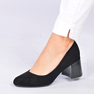 Pantofi Cu Toc Dama Gioselina 2 Negri