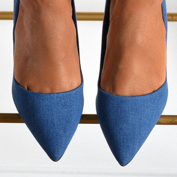 Pantofi Cu Toc Dama Izabela Navy- Need 4 Shoes