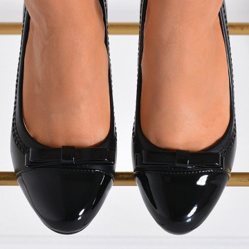 Pantofi Cu Toc Dama Malta Negri- Need 4 Shoes