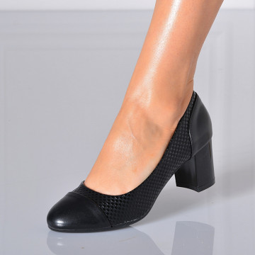 Pantofi Cu Toc Dama Relia  Negri- Need 4 Shoes